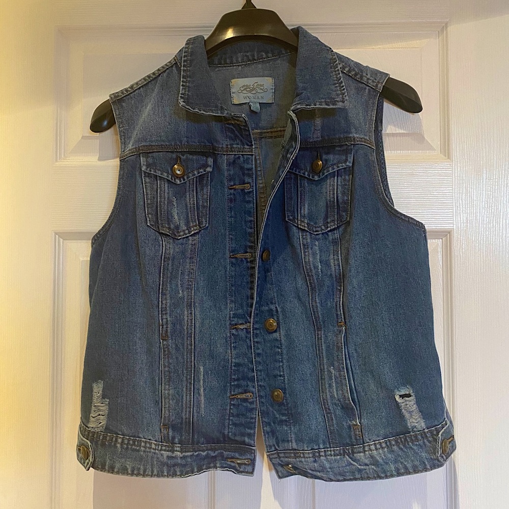 Jean Jacket Vest